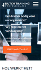 Mobile Screenshot of dutchtrainingprofessionals.nl